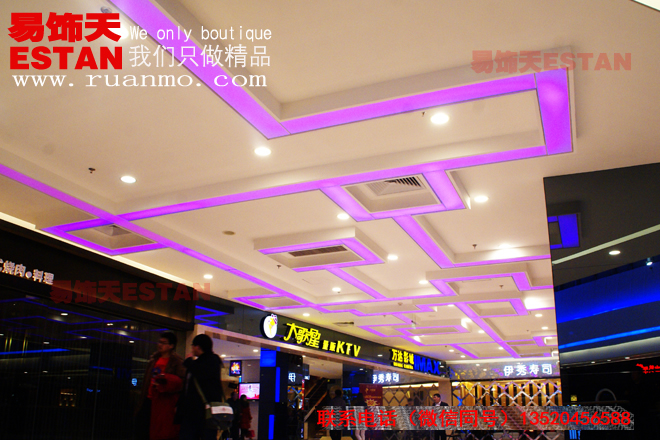 萬達(dá)廣場(chǎng)中庭