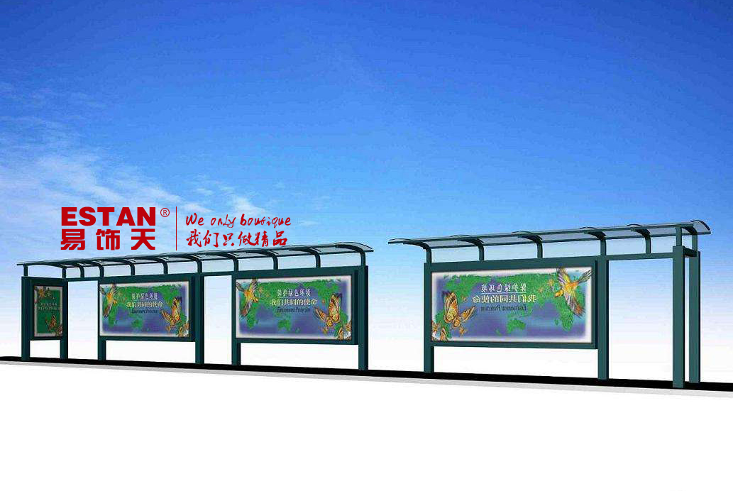 公交車(chē)站燈箱
