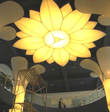 主題婚慶酒店吊頂、軟膜天花