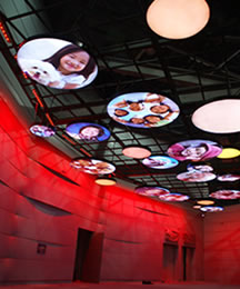 圓形軟膜天花、防水軟膜天花